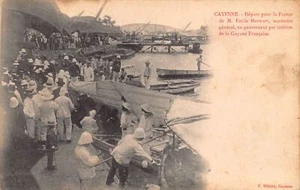 Guyane - CAYENNE - Départ pour la France de M. Emile Merwart, secrétaire-général - Picture 1 of 2