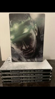 Tom Clancy's Splinter Cell Blacklist Steelbook Steelcase X360 Exc Mint NO Game - Image 1 of 4