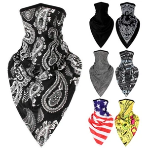 Sport Face Mask Neck Gaiter Scarf UV Protection Breathable Bandana for Men Women - Picture 1 of 24