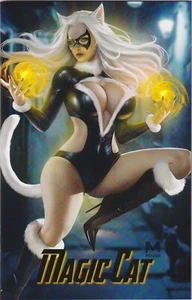 M House Peyton Blue #1 - Magic Black Cat Cosplay Nice Variant - NM+ - Picture 1 of 2