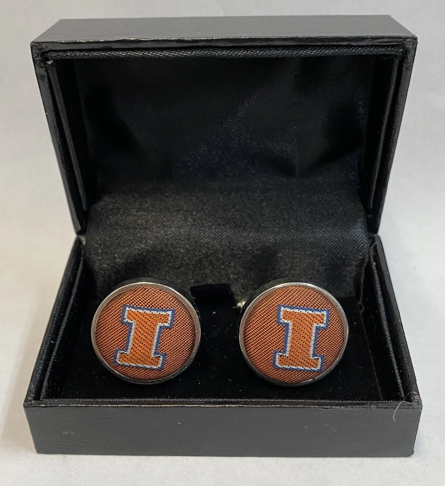 NCAA Illinois Fighting Illini Team Gemelos Caja de Regalo Licencia Oficial Colegial Foto 1 de 4