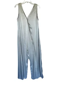 Mono Lunya Lavable Seda Doble V Talla XS/S Nuevo Gris Claro - Imagen 1 de 7