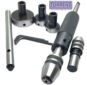 2MT Lathe Tailstock Tap And Die Holder set Sliding Floating Type MT2 Shank INCH - Picture 1 of 5