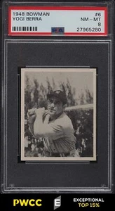 1948 Bowman Yogi Berra ROOKIE RC #6 PSA 8 NM-MT (PWCC-E)