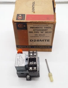 Cutler-Hammer D26MTE Pneumatischer Timeraufsatz - Bild 1 von 7