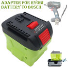 Adapter for Ryobi 18V Li-ion Battery Convert to for bosch 18V Power Tool Useful