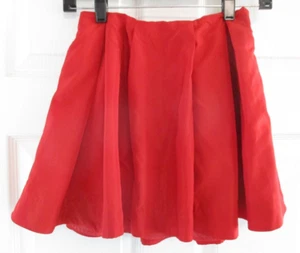 Polo Ralph Lauren Girls Red Skirt Size 8 Lined Pockets - Picture 1 of 6