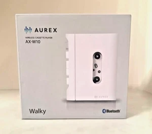 Toshiba AUREX Walky AX-W10 Bluetooth Reproductor de Cassette USB-C Blanco - Imagen 1 de 8