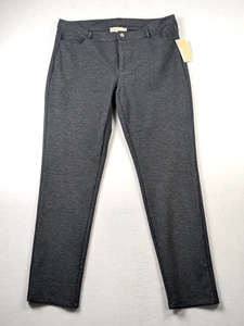 Pantalón Michael Kors Ponte básico para mujer 14 bolsillos gris derby nuevo con etiquetas $89,50 - Imagen 1 de 11