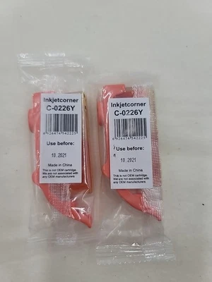 226 Yellow Inkjet Cartridge Replacement for Canon C-226Y *New* - Image 1 of 4