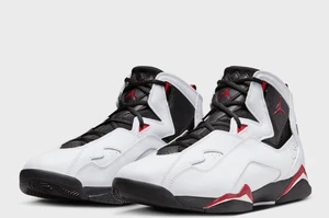 Nike Air Jordan True Flight Cardinal scarpe sneaker bianche 44 US 10 342964-160 - Foto 1 di 8