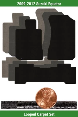 Juego de alfombrillas clásicas personalizadas para Suzuki Equator 2009-2012 (3 piezas) #10QD Foto 1 de 4