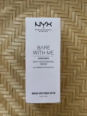 NYX Bare With Me Daily Moisturizing Primer 2.5 fl oz SPF 30 Sunscreen - Image 1 of 4