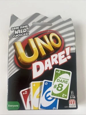 UNO Dare Card Game for Family Night Featuring Challenging and Silly Dares - Image 1 of 4