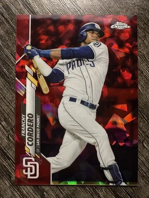 Franchy Cordero Red Sapphire 2020 Topps Chrome /5 San Diego Padres  - Image 1 of 2