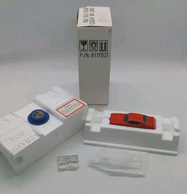 1969 PONTIAC GTO JUDGE 1:43 FRANKLIN MINT BOX & STYRAFOAM "NEVER DISPLAYED" - Image 1 of 4