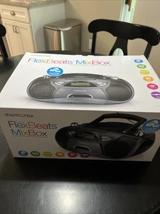 Memorex Flexbeats Mixbox CD Player Cassette and AM/FM Radio Stereo B (D52128486) - Picture 1 of 8