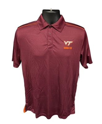 **NEW** Virginia Tech Colosseum Polo Shirt - Image 1 of 4