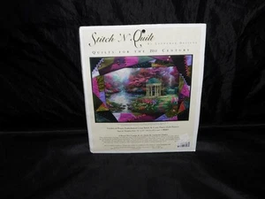 Candamar Garden of Prayer Cross Stitch N Quilt Kit With Crazy Quilt Border NEW - Picture 1 of 6