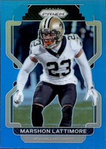 2021 Panini Prizm Blue Marshon Lattimore New Orleans Saints #308 - Picture 1 of 2