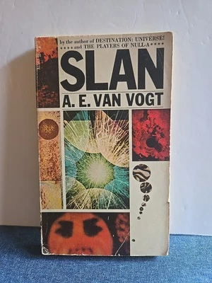SLAN by A.E. Van Vogt 1968 Berkley Paperback Printing Vintage Sci-Fi Novel - Image 1 of 4