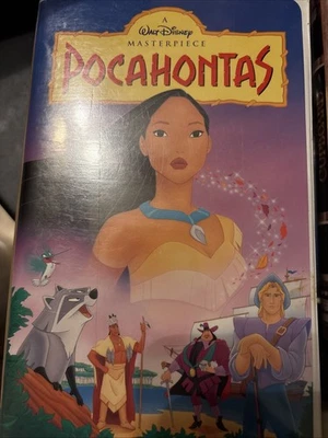 Pocahontas (VHS, 1996) Walt Disney Masterpiece, Clam Shell Case - Image 1 of 4