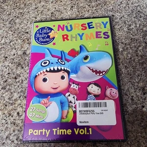 Little Baby Bum Nursery Rhymes DVD Party Time Vol 1 Sealed Very Rare  - Picture 1 of 7