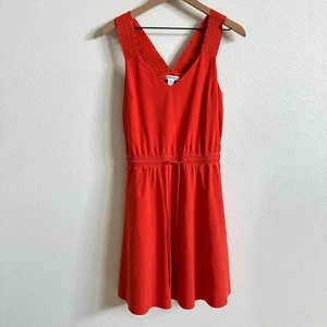 Athleta Savannah Orange Sleeveless Mini Dress Women’s Small NWOT - Picture 1 of 6