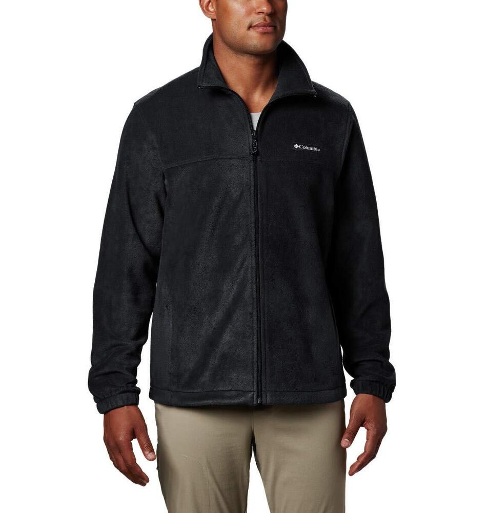 Columbia Men's Steens Mountain 2.0 Full Zip Fleece Jacket Black Size XL 1476671
