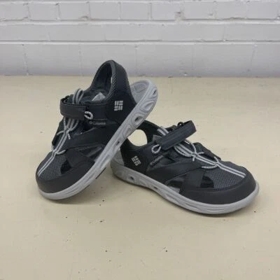 COLUMBIA Techsun Wave Sandals Youth Size 3 Shark Grey Ice - Изображение 1 из 4