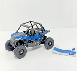 New-Ray Toys Polaris Rzr Xp 1000 Atv In Voodoo Blue Die Cast Replica - Picture 1 of 6