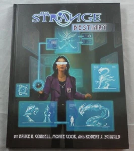 The Strange Roleplaying Game RPG: The Strange Bestiary Sourcebook HC Numenera - Picture 1 of 1