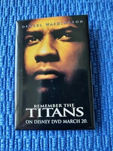 Pin / Pinback Remember The Titans Disney Movie Promo Advertising  - Picture 1 of 2