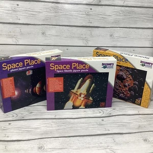 Discovery Channel Space 250 Pieces Puzzle Lot Of 3 - Picture 1 of 11