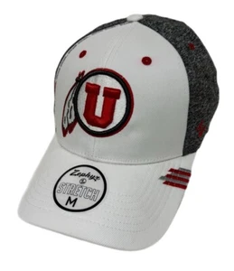 Zephyr NCAA Utah Utes “Upgrade" Curved Bill Stretch Fit Hat BRAND NWT - Picture 1 of 6