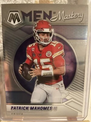 2021 Panini Mosaic Patrick Mahomes - Men Of Mastery - Kansas City Chiefs Mint - Image 1 of 3