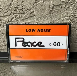 Peace C60 Low Noise vintage cassette tape new sealed neu OVP - Picture 1 of 3