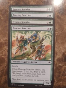 Treetop Sentries *PLAYSET* NM Bloomburrow Regular - Picture 1 of 1