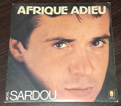 Michel Sardou - Afrique Adieu 7/45 Promo Portugal PS 1982 Rare Vadeca  - Image 1 of 4