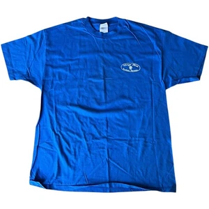 Vtg 90s Hanes Beefy T Henry Ford 1996 Blue Shirt Sz XL Single Stitch Made in USA - Picture 1 of 9