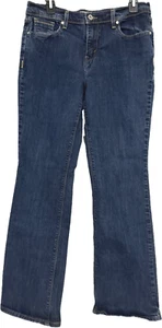 Levi's 515 Bootcut Jeans Women's Size 10 Blue Denim Mid Rise Stretch Flap Pocket - Picture 1 of 6