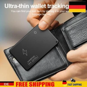 Drahtloser Lade-Smartcard-Tracker. Funktioniert mit Apple-Find My App Item Track - Photo 1 sur 8