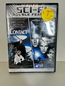 Sci- Fi Double Feature DVD: Contact & Sphere (DVD 2007) New FACTORY SEALED! - Bild 1 von 3