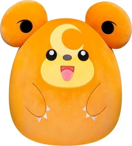 Squishmallows Pokemon 14 Zoll Teddiursa Plüschtier Ultrasoft Stofftier Plüschtier - Bild 1 von 4