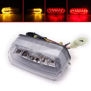 Clear Integrated LED Tail Stop Turn Signals Light For Honda Grom 125 MSX 14-16 - Picture 1 of 10