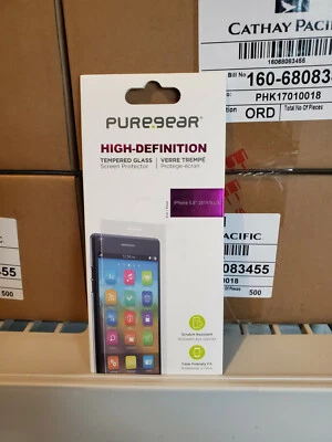 PureGear Tempered Glass Screen Protector for iPhone X / Xs / 11 Pro - Image 1 of 4