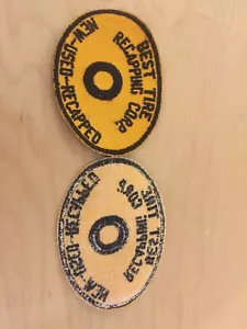 "Recapitulación de neumáticos corpVINTAGE, parche, stock nuevo antiguo, década de 1970", ""nuevo usado-recuperado" - Imagen 1 de 1