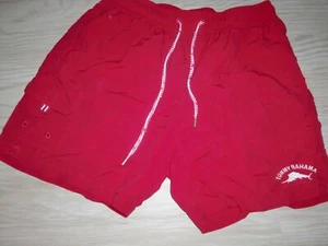 TOMMY BAHAMA~ROJO~LOGO~Bolsillos~Cintura Ajustable~BOARD SHORTS~BAÑADOR talla L - Imagen 1 de 8