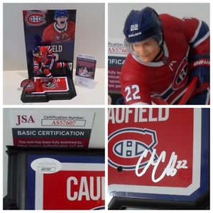 Cole Caufield Signed Montreal Canadiens McFarlane JSA COA NEW 2024 Legacy Series - Picture 1 of 11
