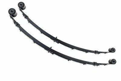 Rough Country Rear Leaf Springs 3" Lift Pair For Jeep Cherokee XJ 1984-2001 - Image 1 of 4
